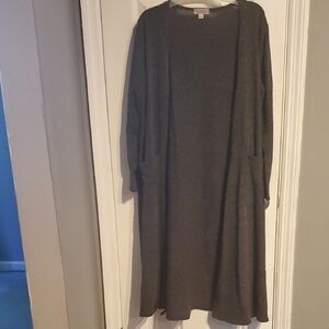 LuLaRoe Sarah Cardigan, Long Sleeve Gray
